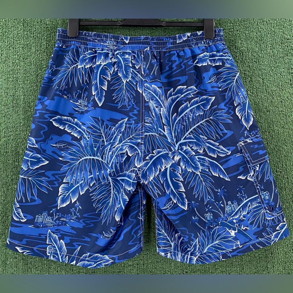 Polo Ralph Lauren Kailua Tropical Print Board Shorts Men’s Size Medium - Picture 9 of 9
